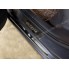 Накладки на пороги (8 шт/комп, полированные) Skoda Octavia A7 (2013- ) бренд – Croni дополнительное фото – 1